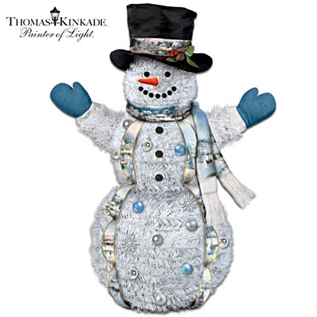 snowman outdoor lights photo - 8