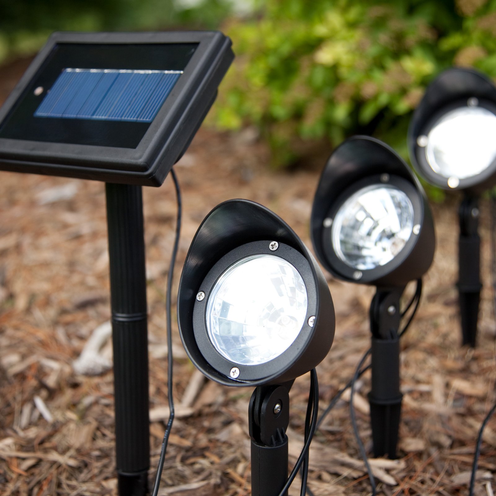 solar spot lights outdoor photo - 7