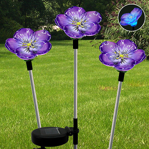 solar stake lights outdoor photo - 6