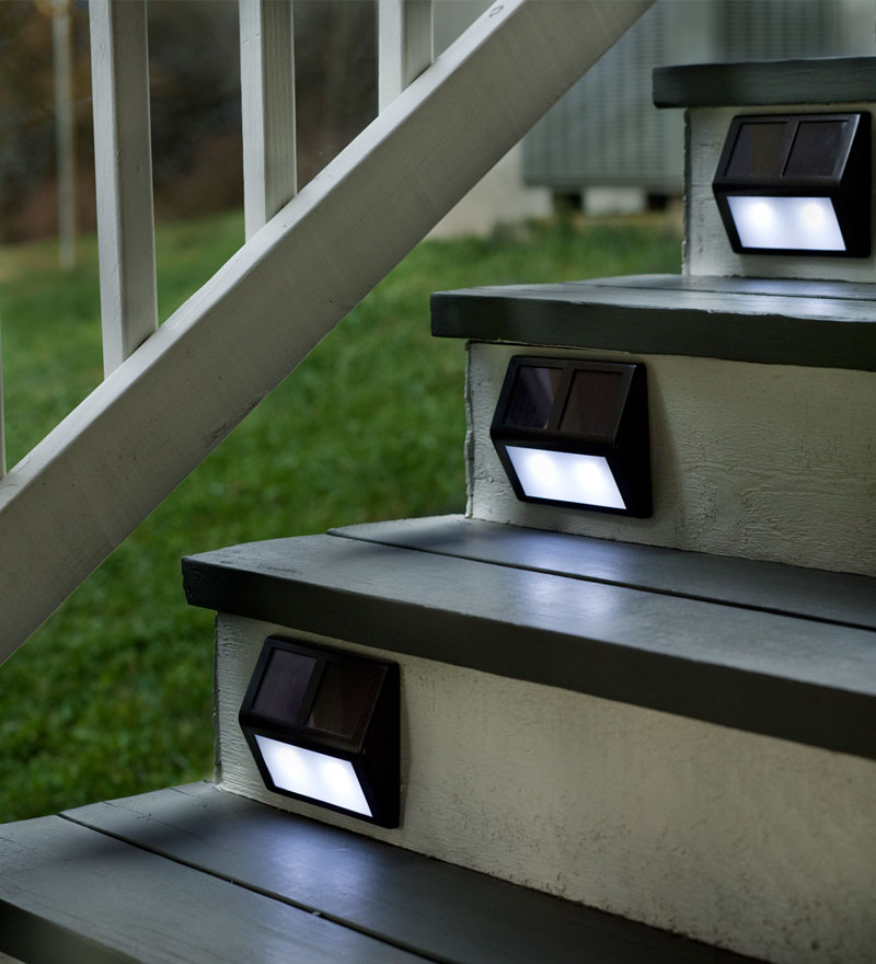 solar step lights outdoor photo - 1