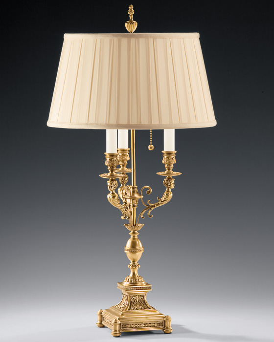 solid brass lamps photo - 2