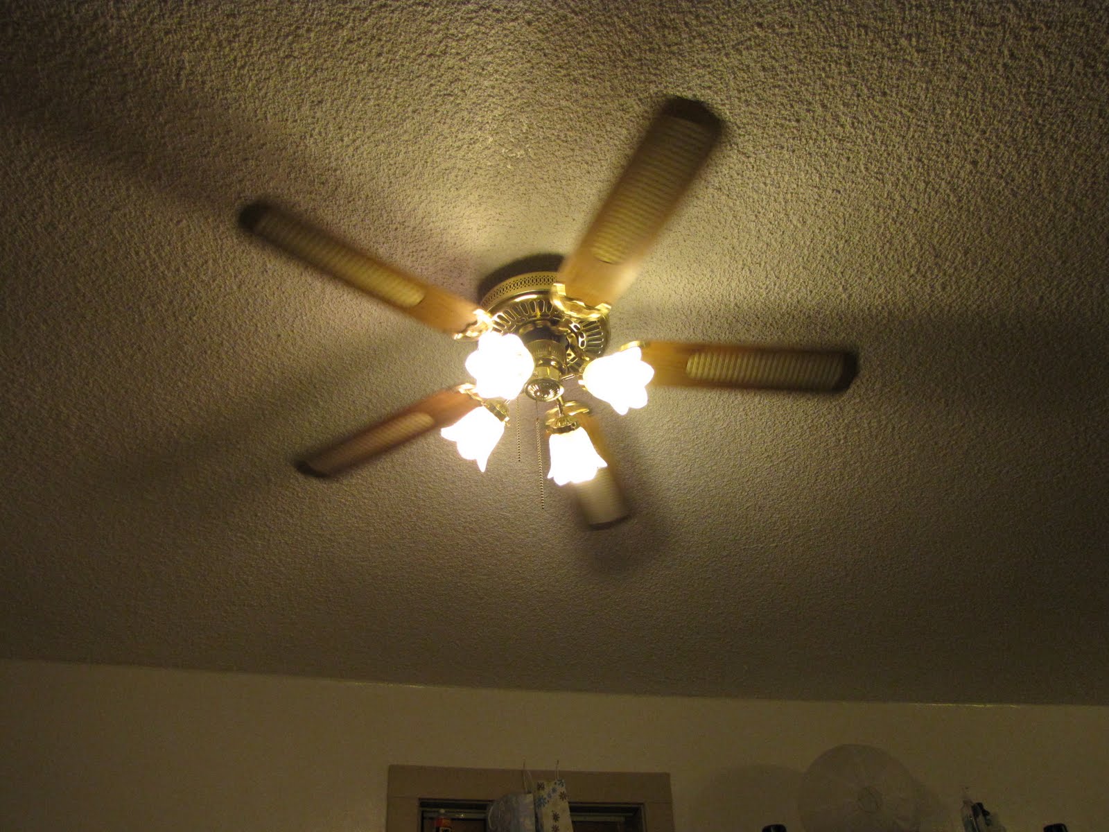 spray paint ceiling fan photo - 6