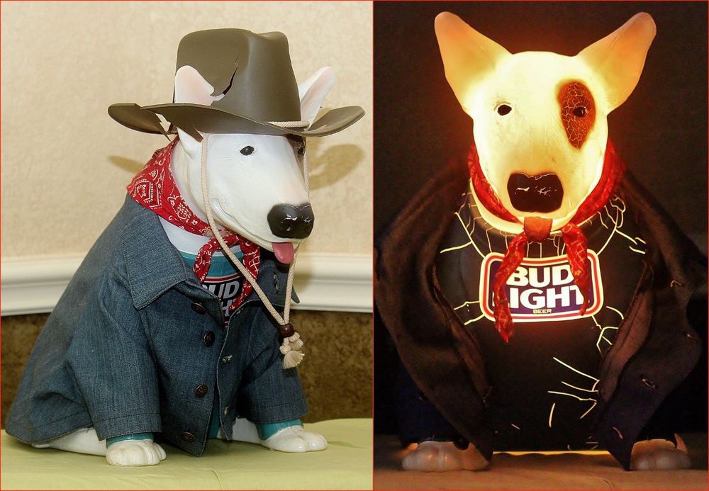 spuds mackenzie lamp photo - 3