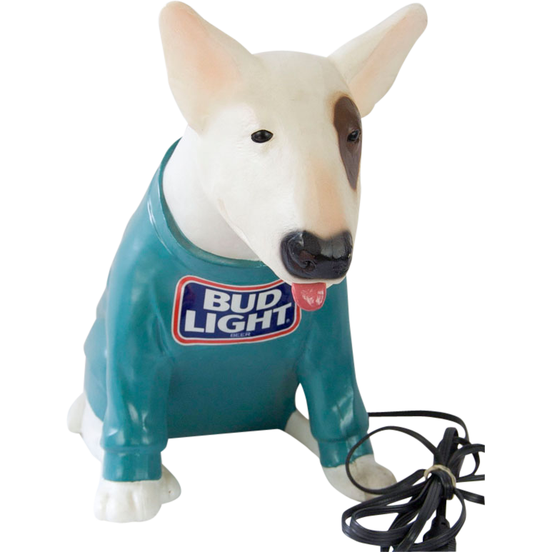 spuds mackenzie lamp photo - 4.