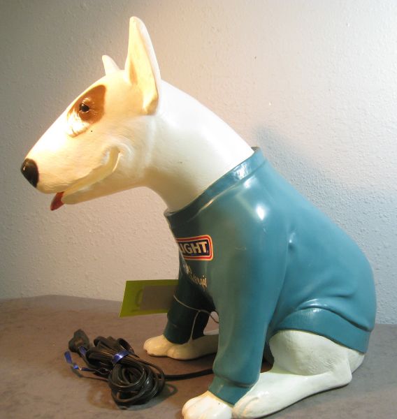 spuds mackenzie lamp photo - 8