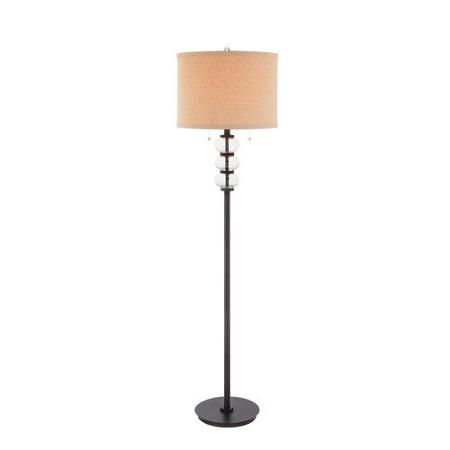 stacked ball floor lamp photo - 10