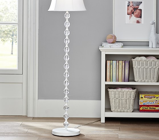 stacked ball floor lamp photo - 2