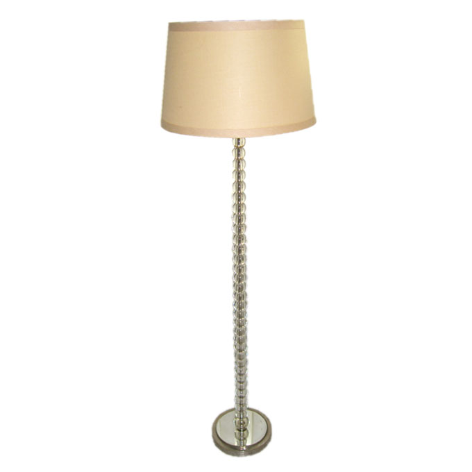 stacked ball floor lamp photo - 6