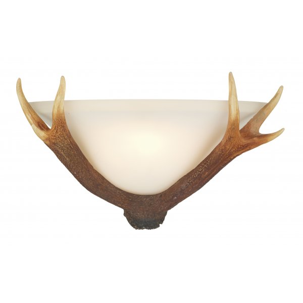stag wall light photo - 1