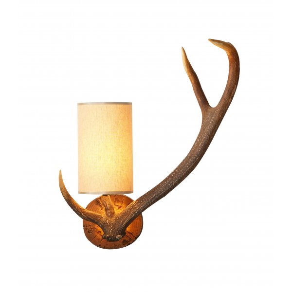 stag wall light photo - 2