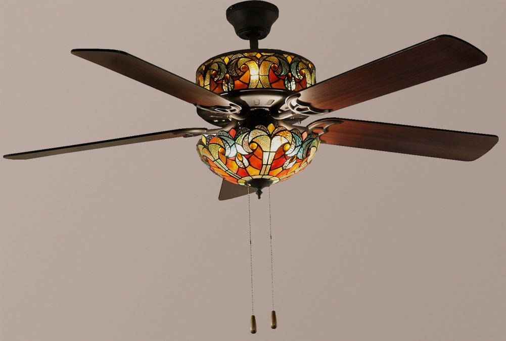 10 benefits of Stained glass ceiling fans | Warisan Lighting