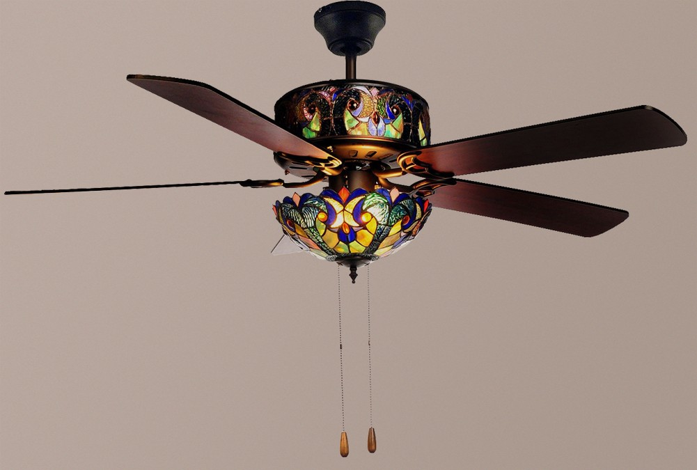 10 Benefits Of Stained Glass Ceiling Fans Warisan Lighting