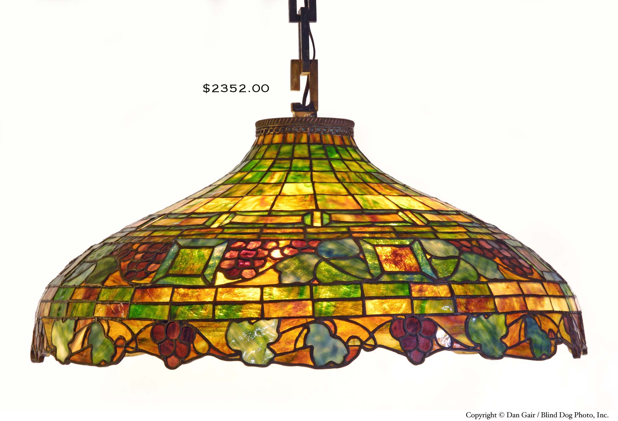 stained glass ceiling lamps photo - 3