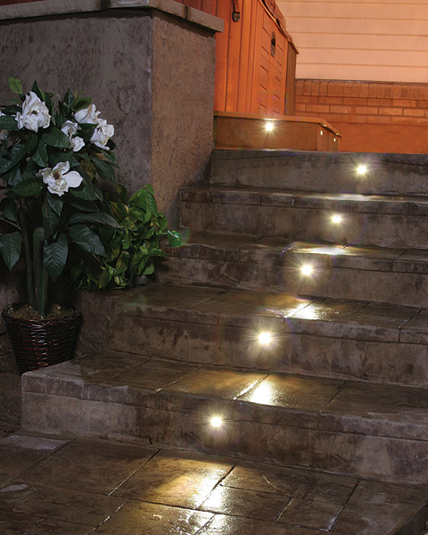 stair lights outdoor photo - 9