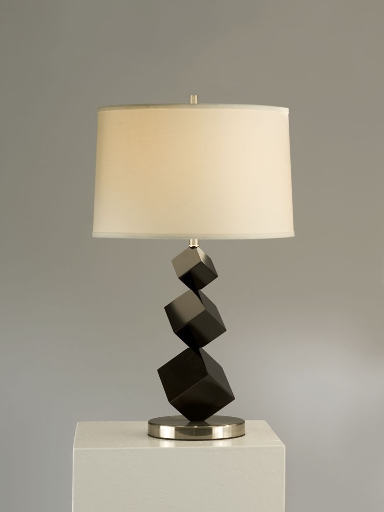 standing lamp with table photo - 2