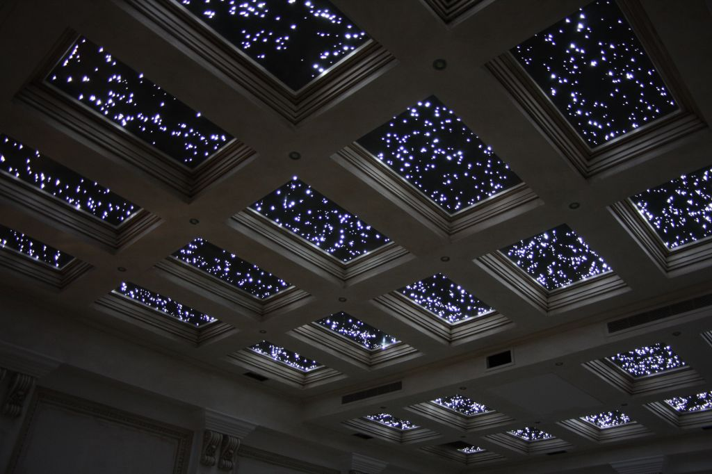 star effect ceiling lights photo - 2