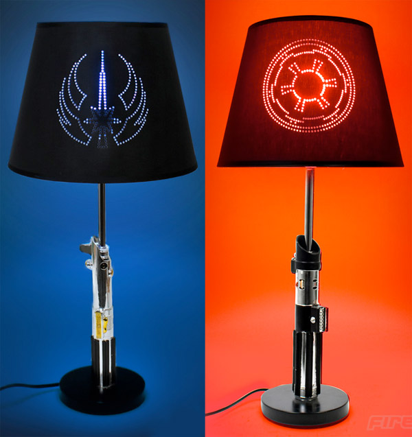 star wars lightsaber lamp photo - 10