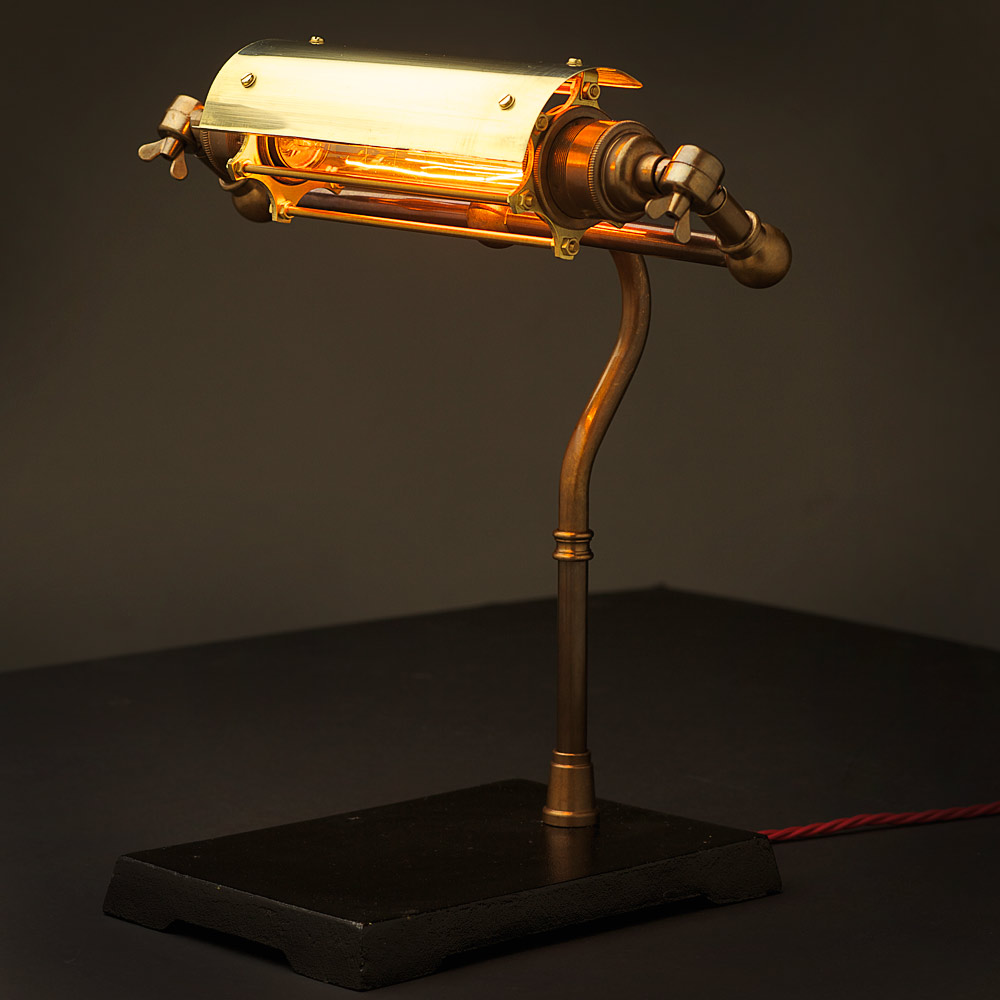 steampunk desk lamp photo - 8