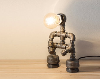 steampunk desk lamp photo - 9