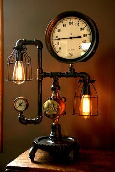 steampunk lamps photo - 2