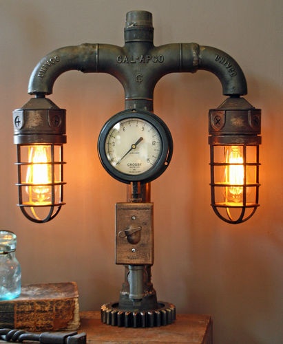 steampunk lamps photo - 6