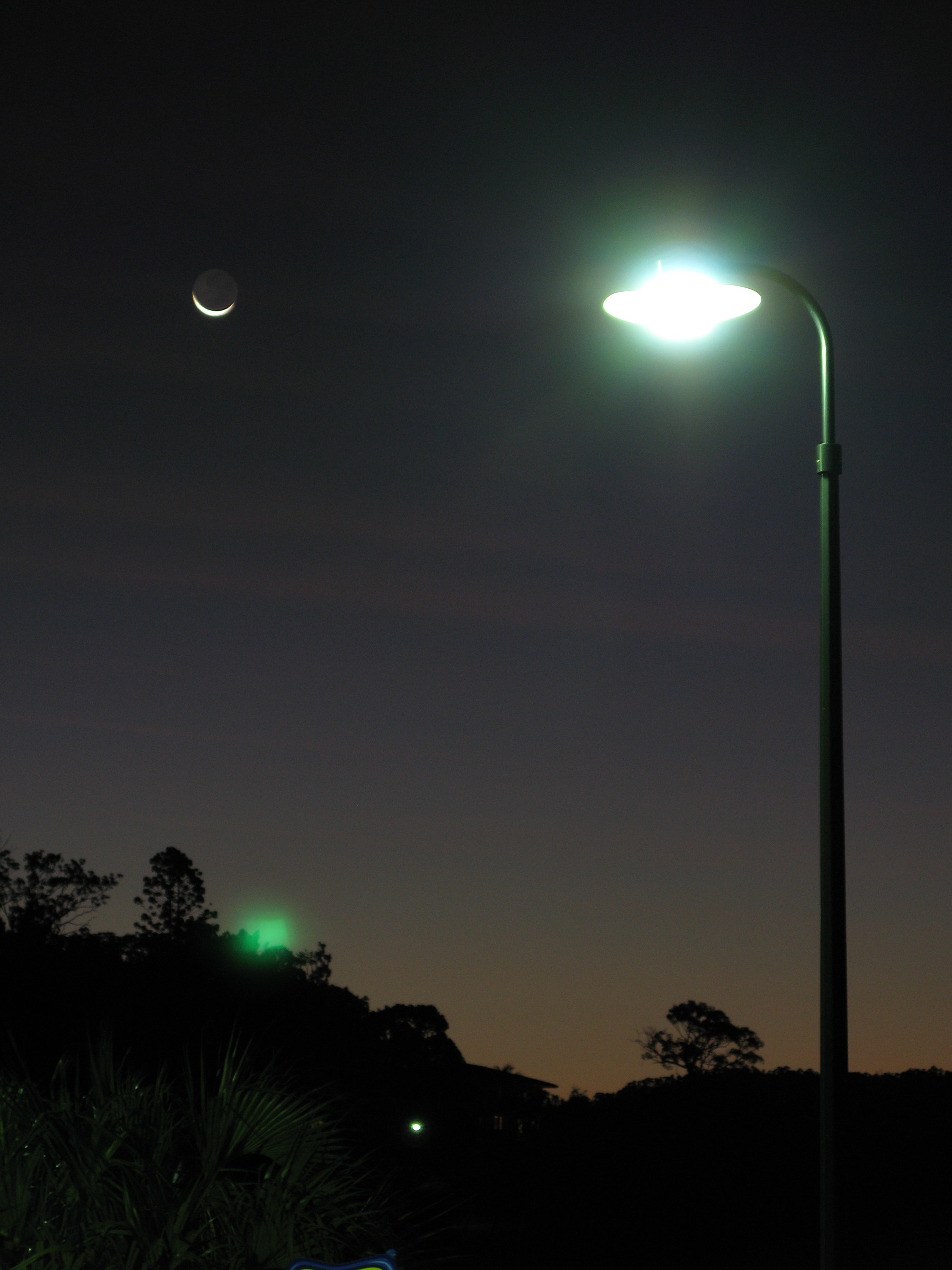 street lamp at night photo - 6