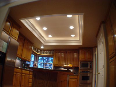 sunken ceiling lights photo - 1