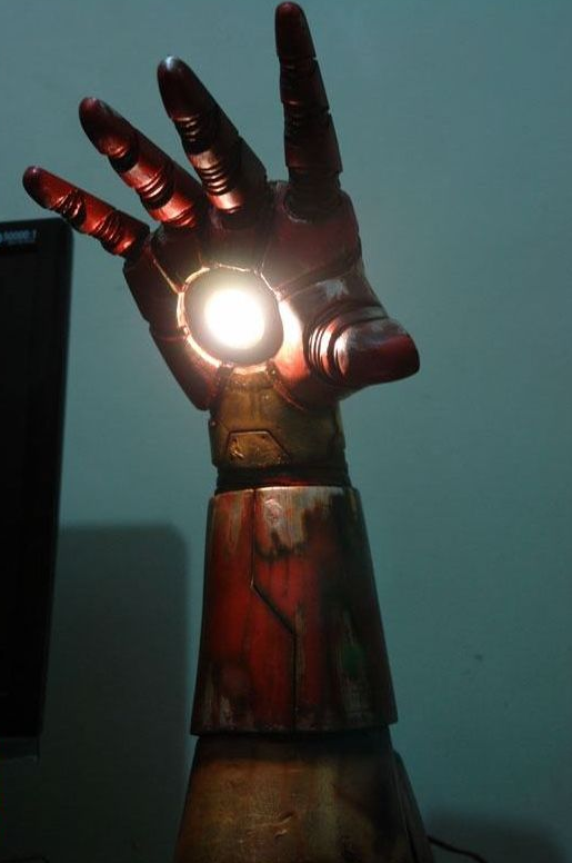 super hero lamp photo - 2