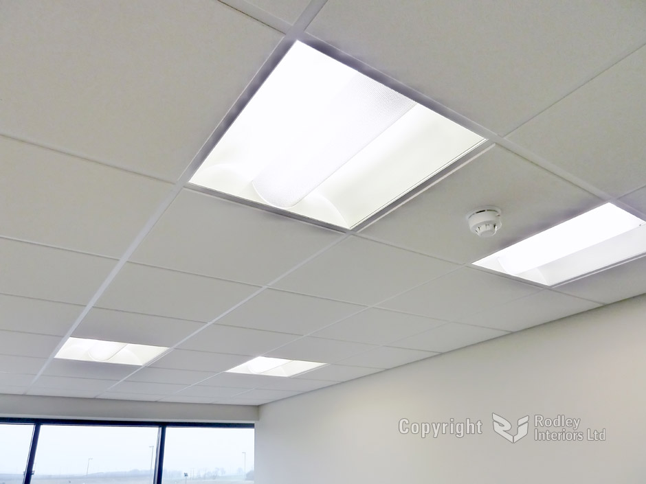 suspended ceiling lights photo - 7