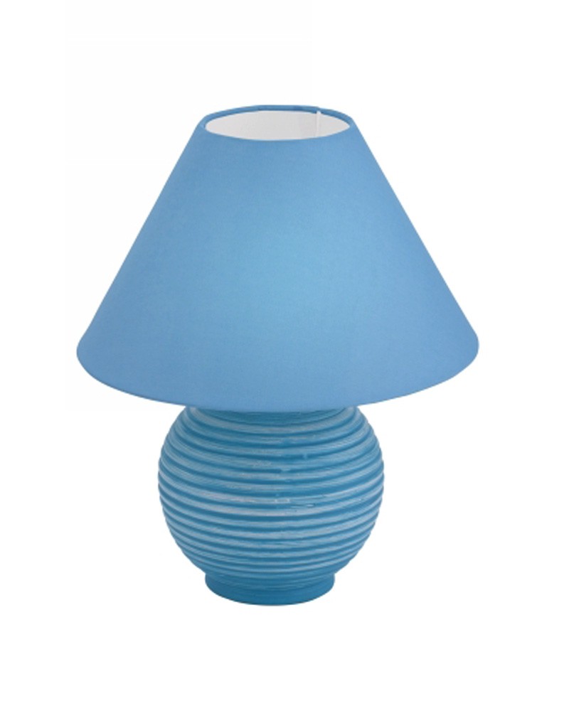 table lamp blue photo - 7