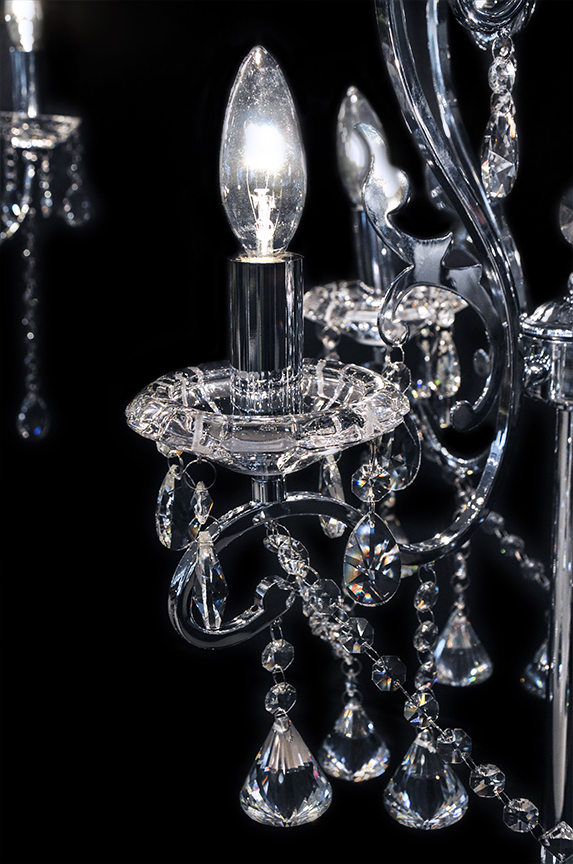 table lamp crystal photo - 3