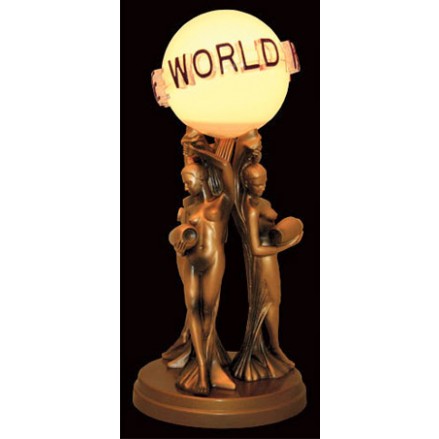 the world is yours lamp photo - 3