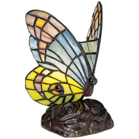 tiffany butterfly lamp photo - 2