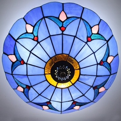 tiffany ceiling light photo - 10