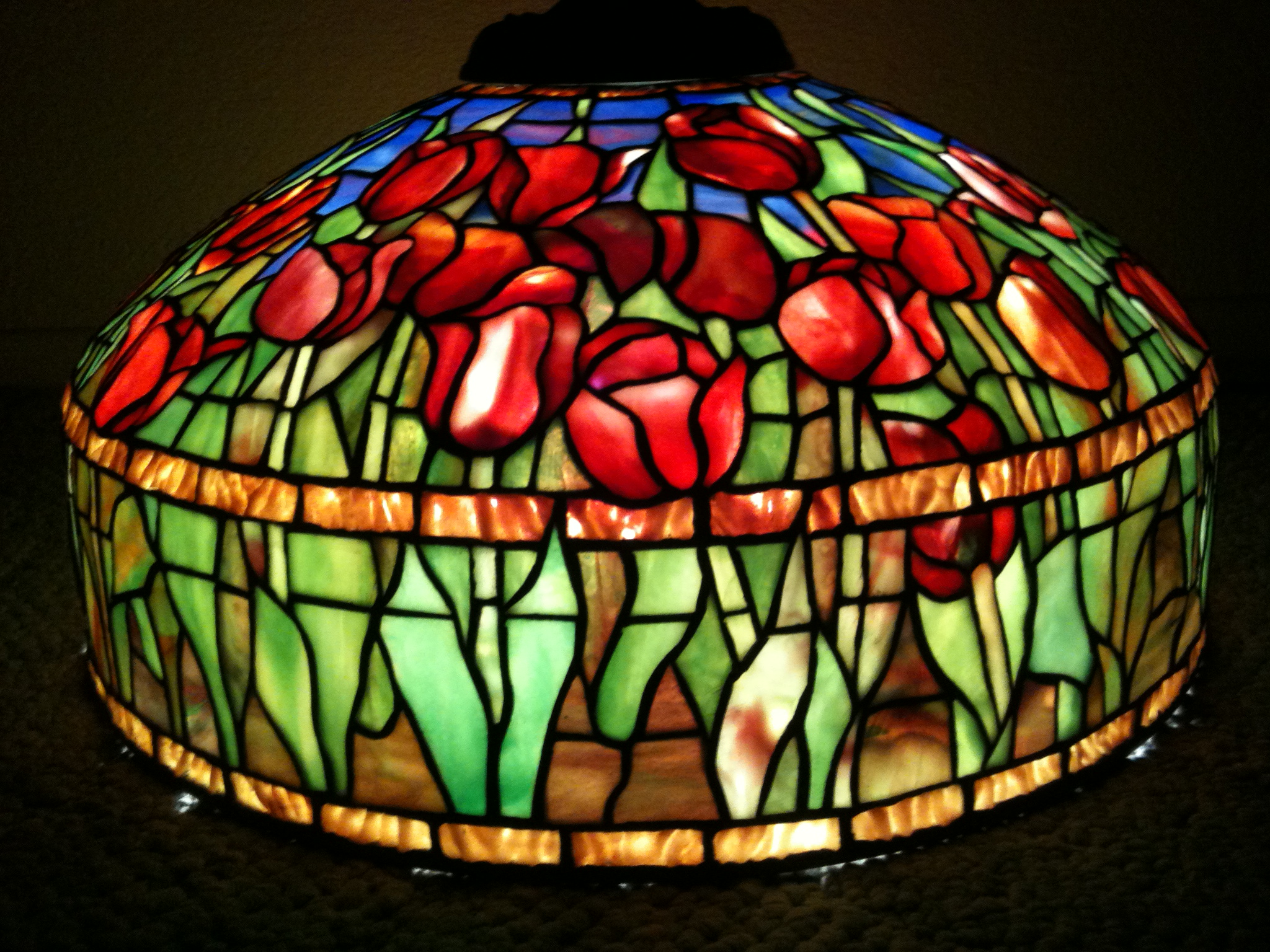 tiffany stained glass lamps photo - 7