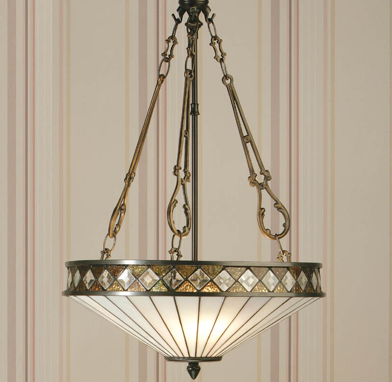 tiffany style ceiling lights photo - 6