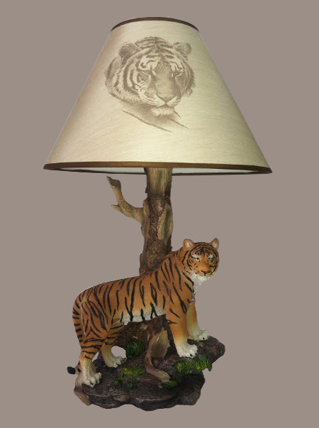 tiger lamp photo - 4