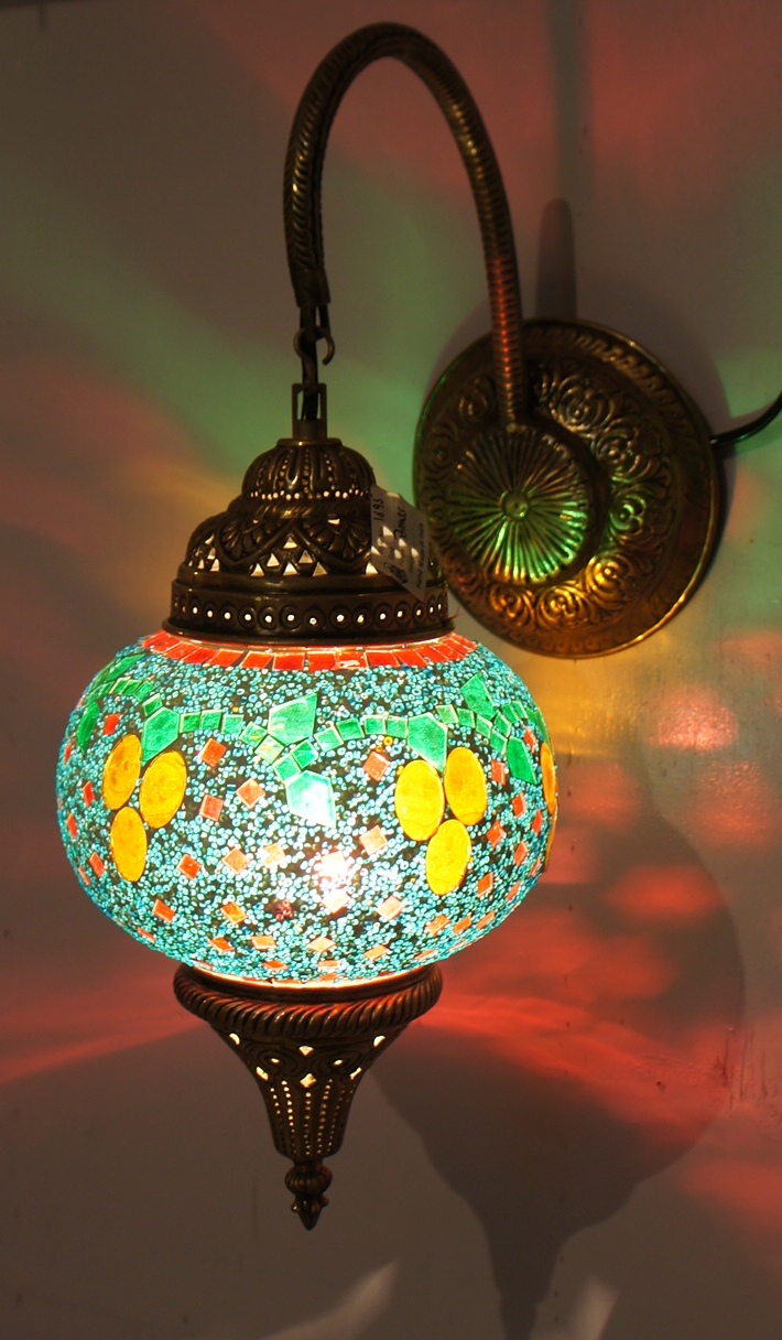 turkish wall lights photo - 3