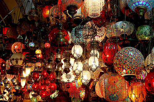 turkish wall lights photo - 5