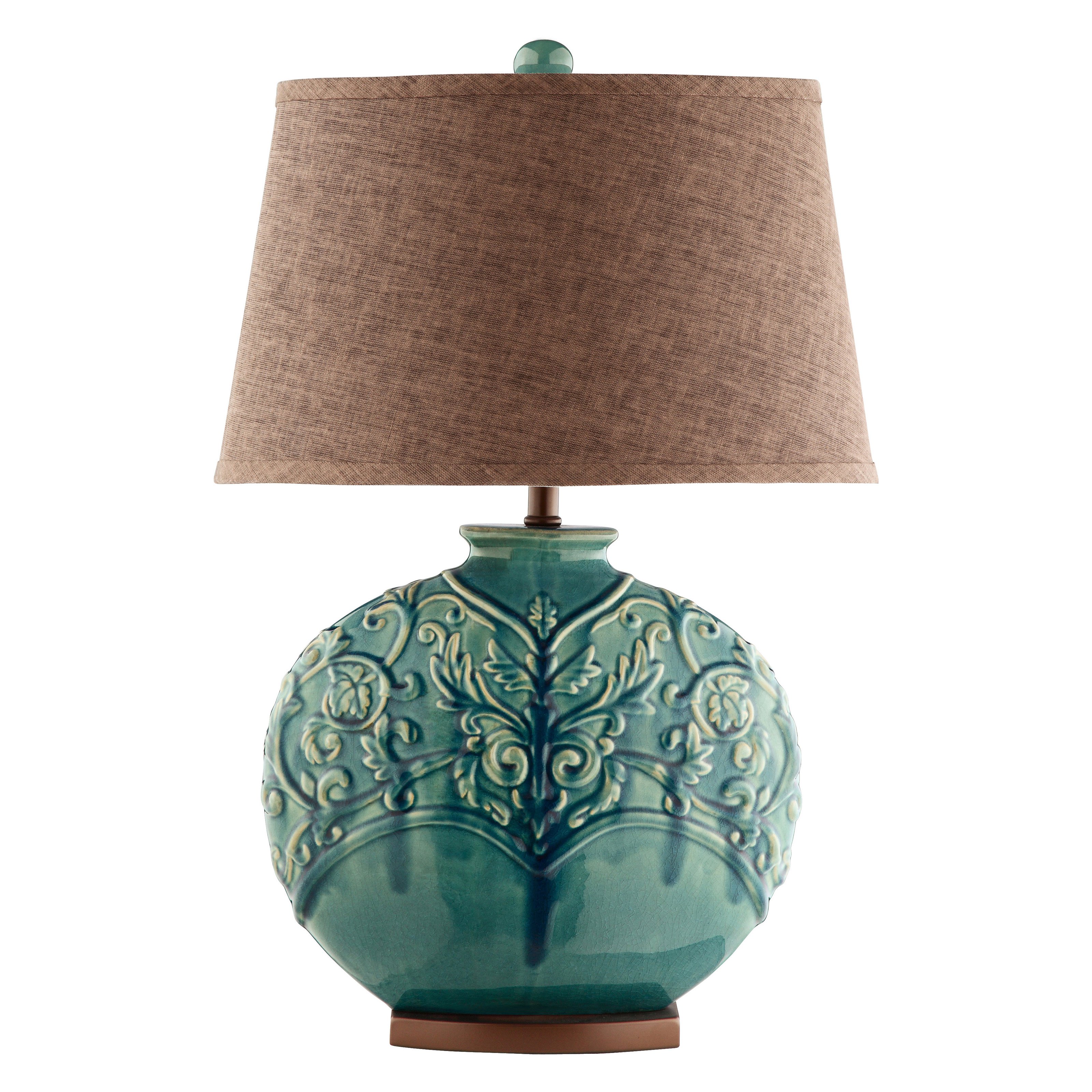 turquoise table lamps photo - 10