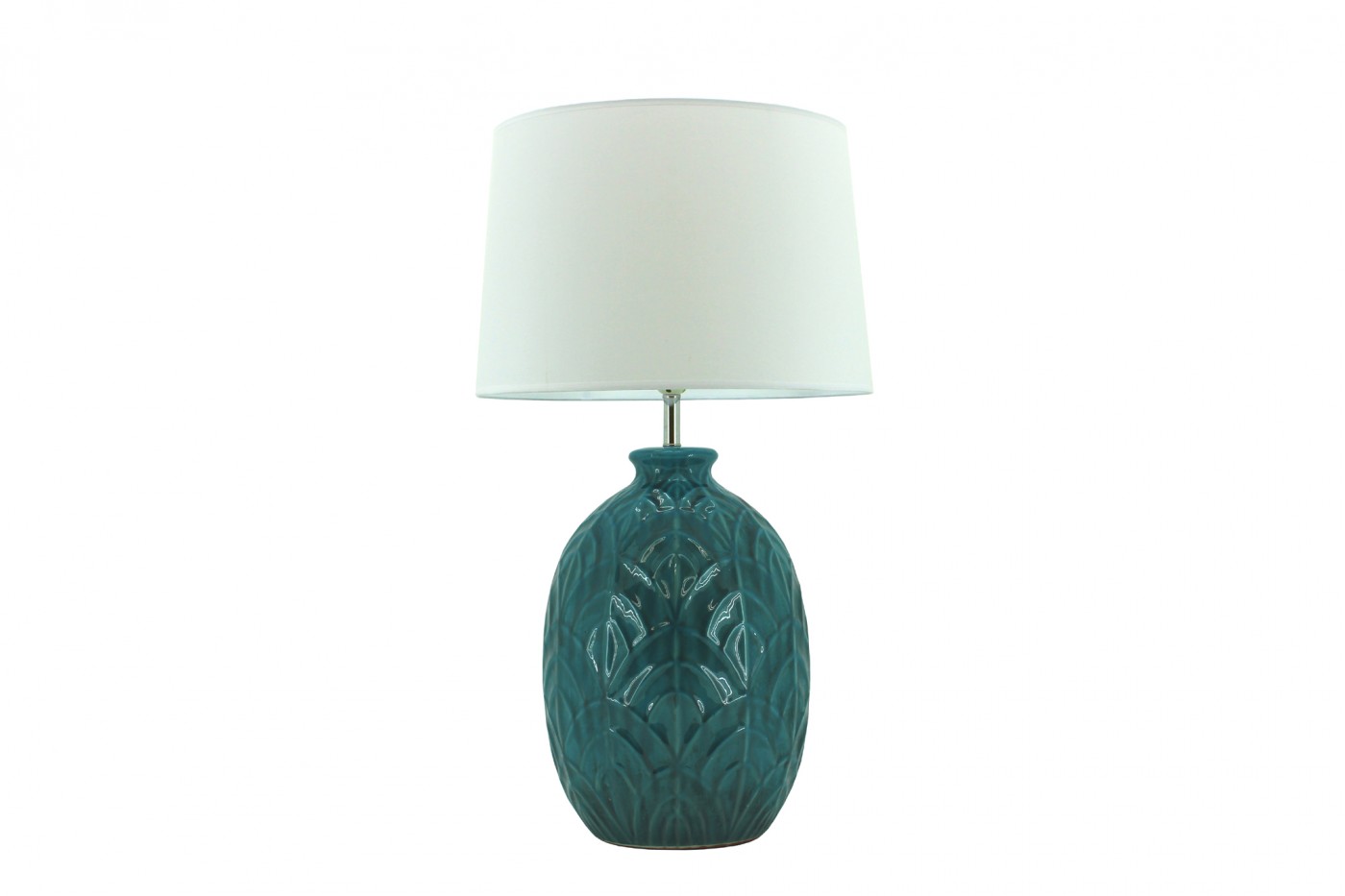 turquoise table lamps photo - 2