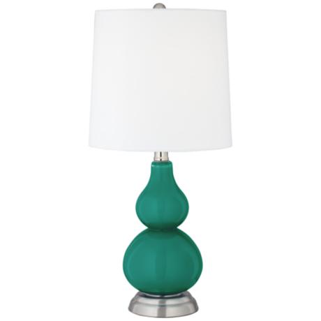 turquoise table lamps photo - 9