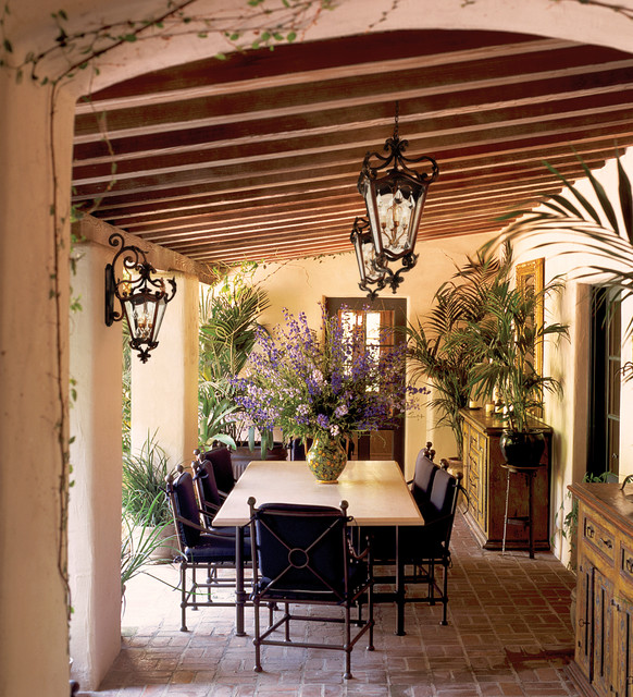 tuscan outdoor lighting photo - 6