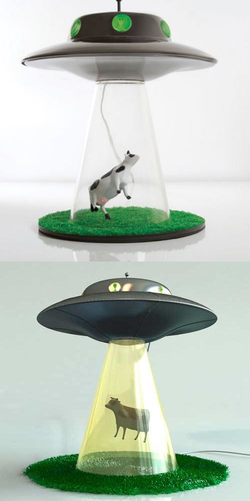 Ufo lamp - 16 varieties of lamps with unique and quirky design