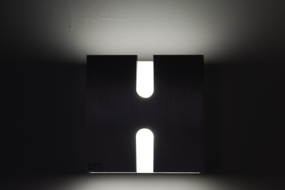 up down led wall light photo - 10