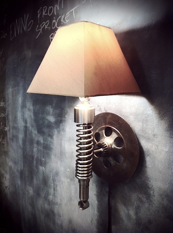 upcycled lamps photo - 2