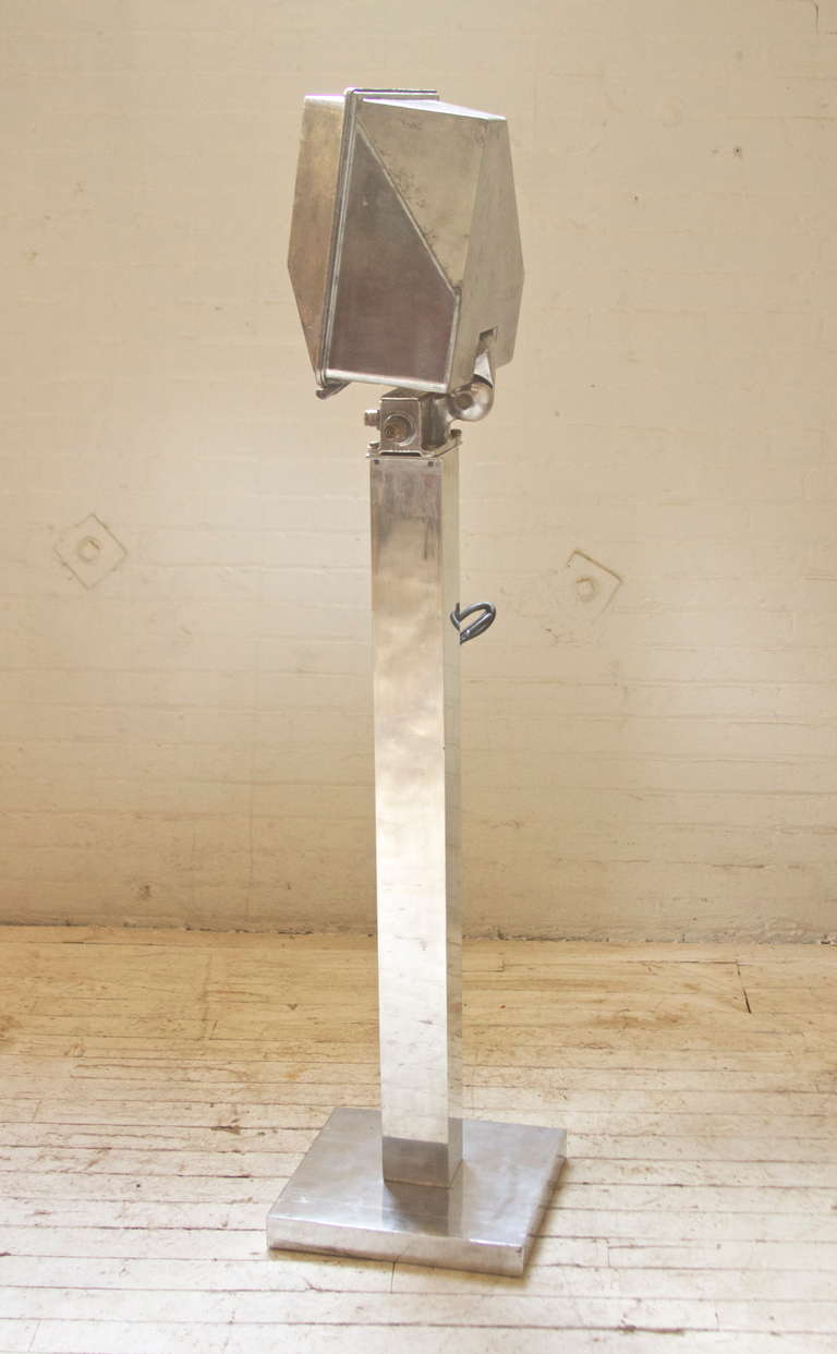 vintage industrial floor lamp photo - 8