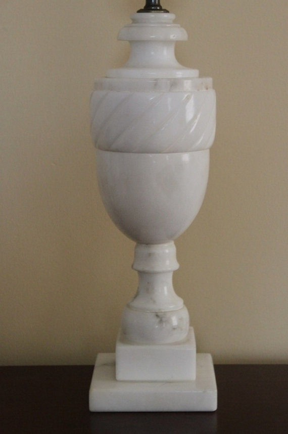 vintage marble lamps photo - 4