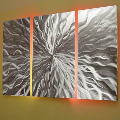 wall art with led lights photo - 4