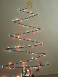 christmas lights shaped like a tree